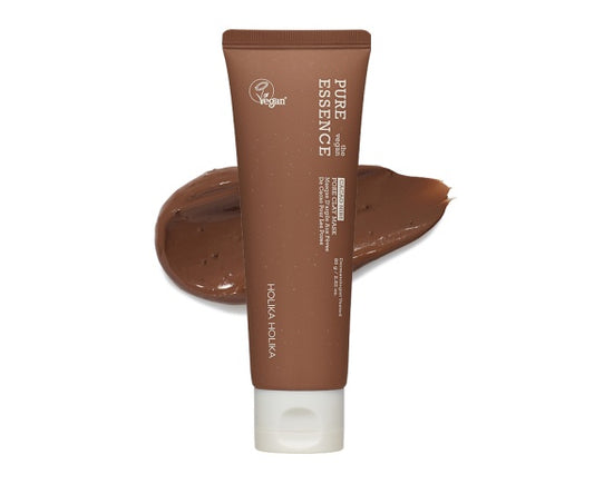 Holika Holika Pure Essence The Vegan Cacao Nibs Pore Clay Mask (80g)