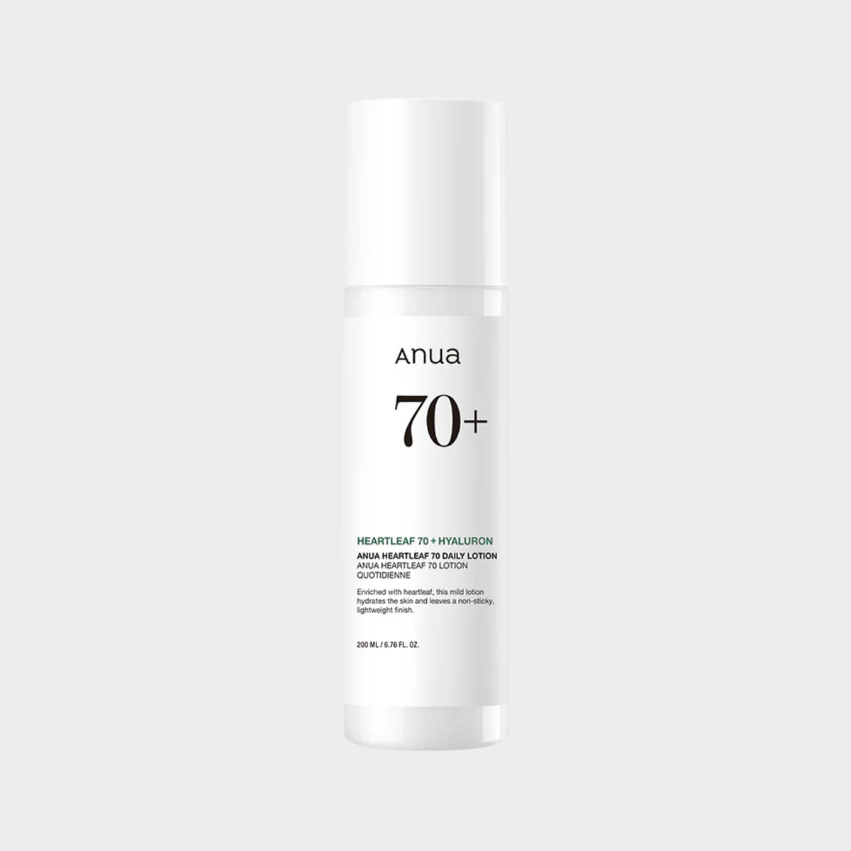 „Anua Heartleaf 70%“ kasdienis losjonas (200 ml)