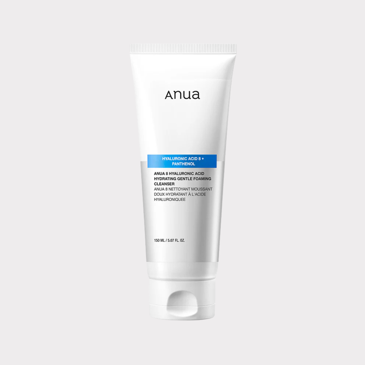 „Anua 8“ hialurono rūgšties drėkinamasis švelnus putojantis valiklis (150 ml)