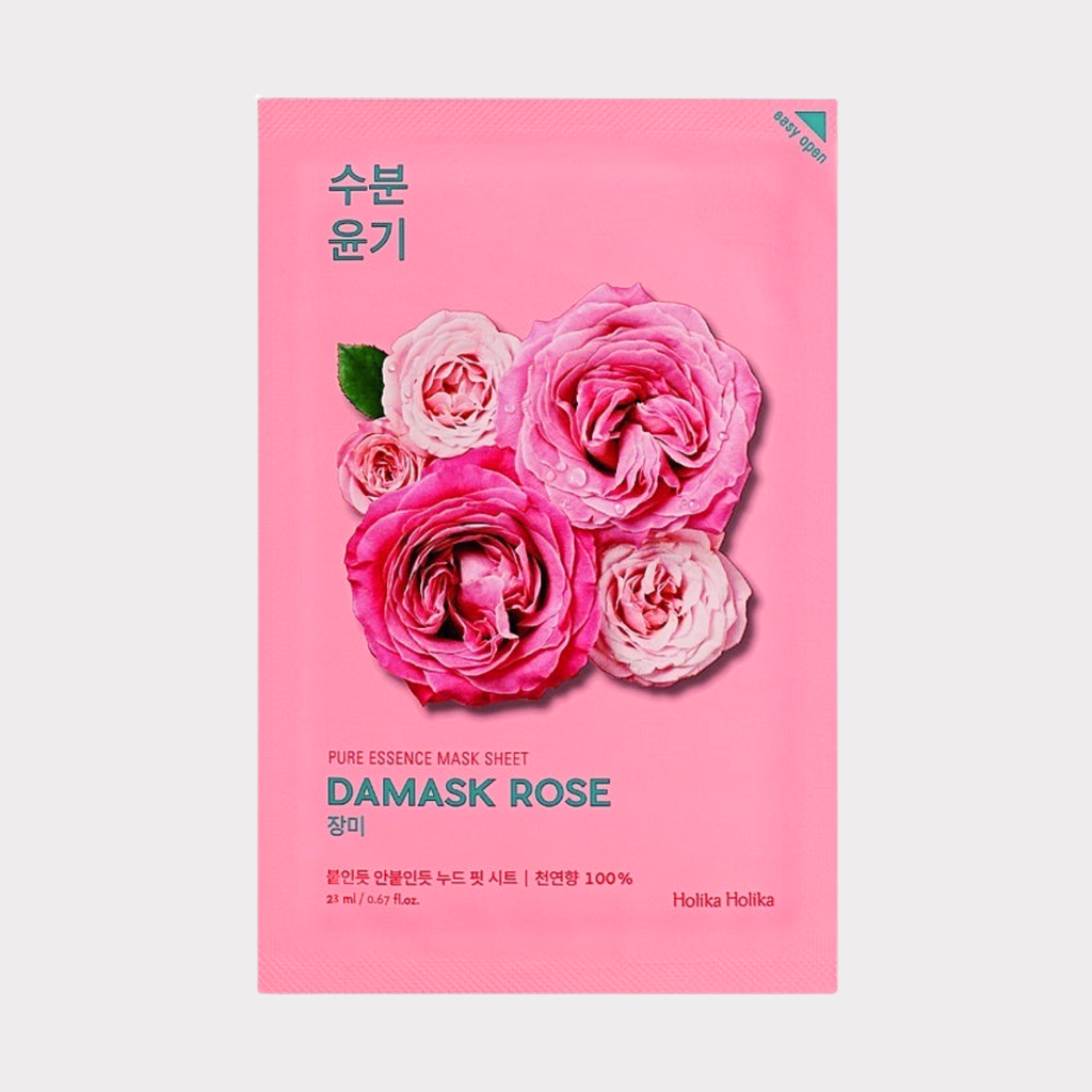 Holika Holika Pure Essence Mask Sheet - Damask Rose (23ml
