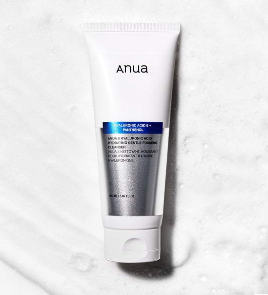 Anua 8 Hyaluronic Acid Hydrating Gentle Foaming Cleanser (150ml)