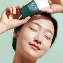 „Anua Heartleaf“ šilkinis drėkinamasis kremas nuo saulės SPF50+ PA++++ (50 ml)