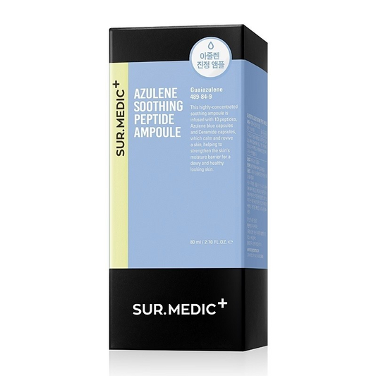„Sur.Medic+“ azuleno raminamųjų peptidų ampulė (80 ml)