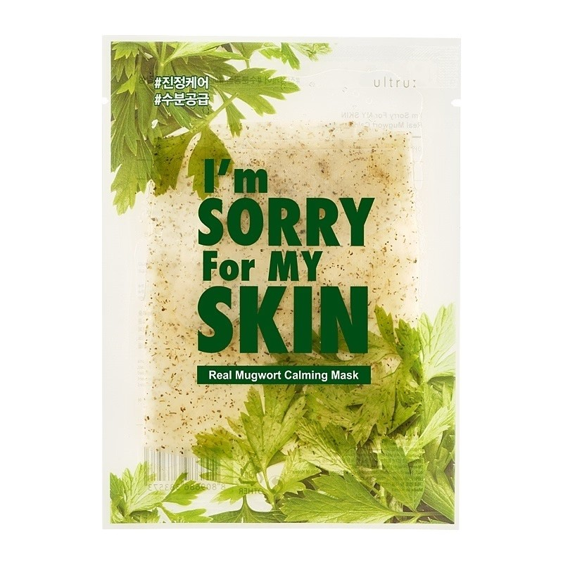 I'm Sorry For My Skin Real Mugwort Calming Mask 23ml